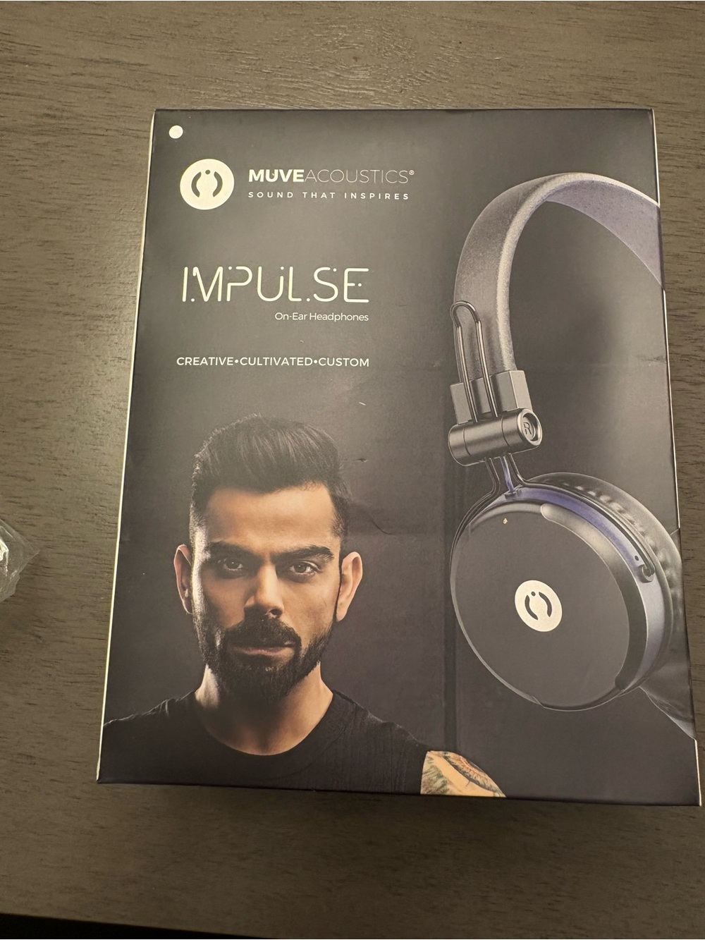 Impulse On-Ear Headphones — Black and Blue Accents